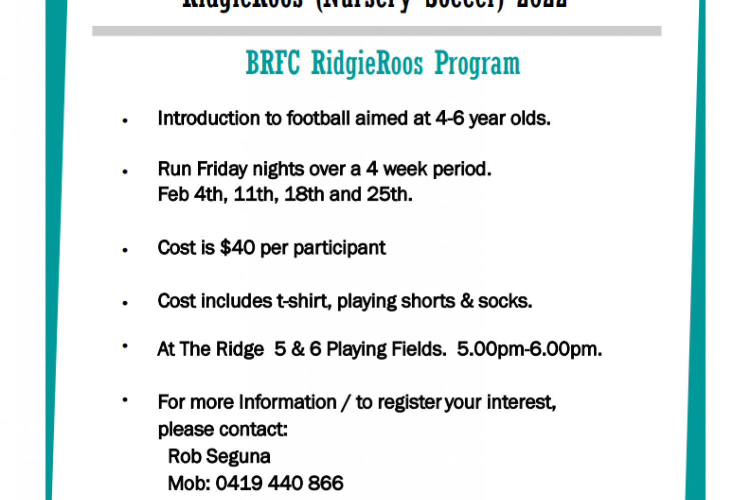 Barden Ridgebacks Photo Gallery | Barden Ridgebacks Football Club